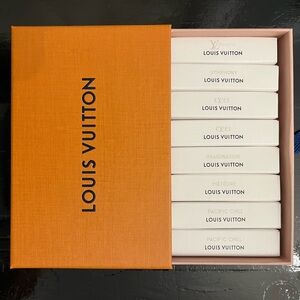 Louis Vuitton Perfume Samples Set of 8 in Box